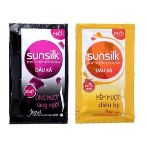 Dây dầu xả Sunsilk mềm mượt 10 gói x 6g