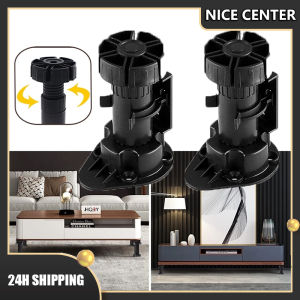 4pcs Furniture Fitting Cabinet Plinth Feet for Kitchen Furniture Plastic Adjustable Leg Leveler