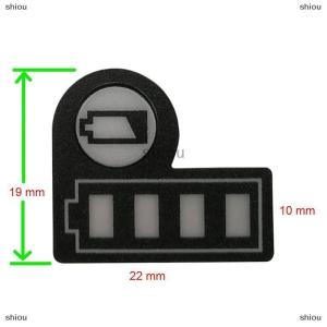 [COD] shiou 10pcs For Makitas BL1830 Li-ion Battery LED Key Sticker Label Tool Accessories Li-ion Battery LED Key Sticker Label Tools