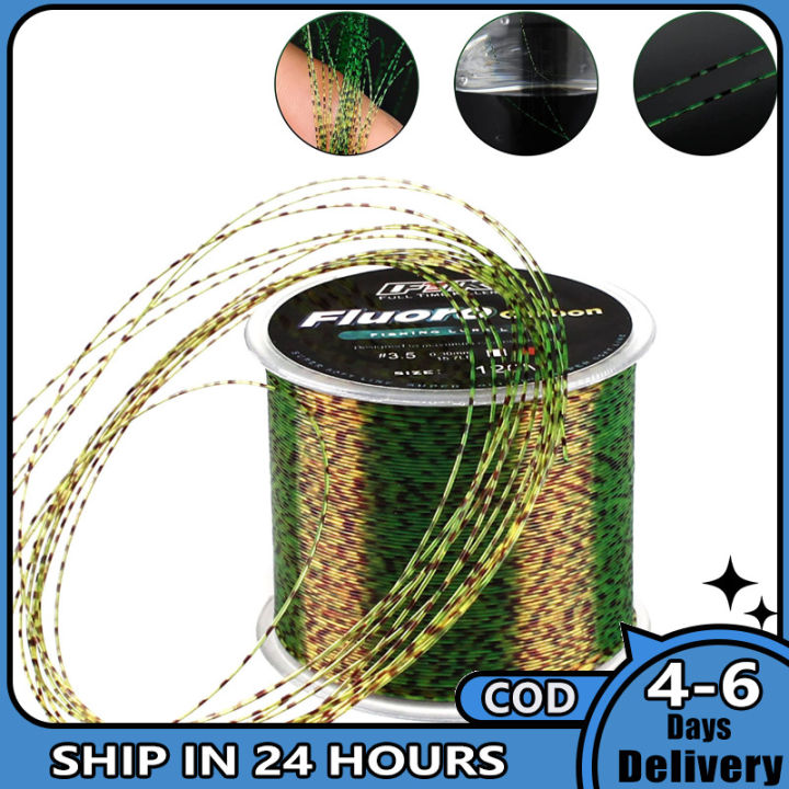 120m Invisible Fishing Line 3-color Speckle Nylon 4.13lb-34.32lb Super  Strong Spotted Fishing Line Accessories