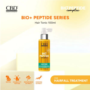 CBD Bio+Peptide Complex Tonic 100ml | Membantu menjaga kekuatan akar rambut