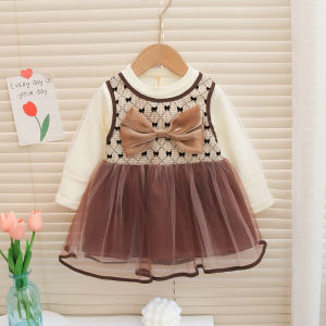 Dress Pesta Anak Perempuan THANIA Gaun Anak Perempuan Import 1 - 4 tahun