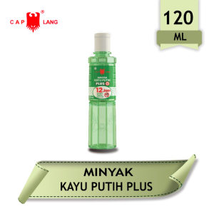 Cap Lang | MINYAK KAYU PUTIH PLUS | Isi 15ml/30ml/60ml/120ml | Anti Nyamuk 12 Jam Perlindungan