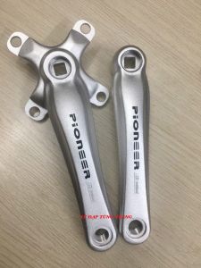 Bộ cốt đùi đĩa xe đạp 4 Chấu màu bạc BCD 110 / 64 mm Prowheel .