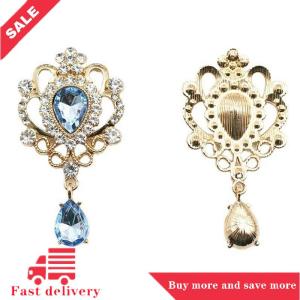 [COD] 32x60 mét cho vá Rhinestone nút tóc manualidades phụ kiện DIY phẳng trở lại Trâm trang sức phụ kiện