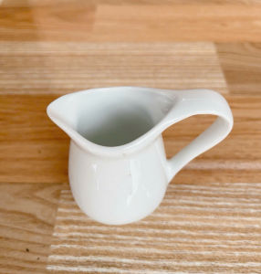 Bình rót sữa ly rót sữa sứ trắng bình rót mật ong siro tiệc trà ohio 60ml 100ml