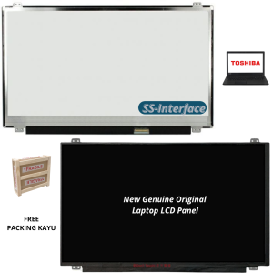 Layar LCD Toshiba Satellite C55-B C55-B5302 C55-B5350 LTN156AR33-001 Monitor panel screen