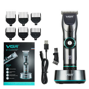 Professional 15 motor speed adjust hair trimmer for men cordless electric hair beard clipper rechargeable hair cutter machine