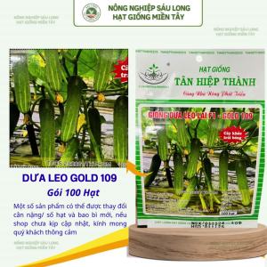 Hạt Giống Dưa Leo F1 GOLD 109 Gói 100 Hạt – Cây Khỏe Trái Đẹp Sai Trái Năng Suất Cao