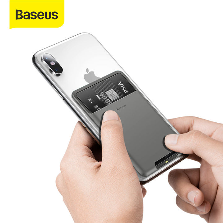 Baseus Universal Phone Back Wallet Card Slots Case For iPhone 14