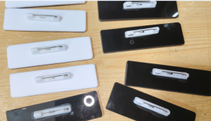 CHOWKING NAMEPLATE CUSTOMIZE LAMINATED WITH MAGNETIC HOLDER