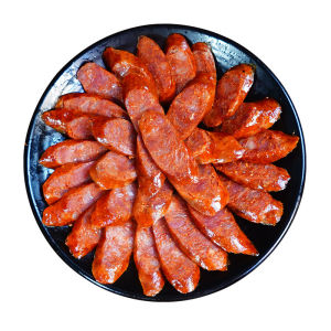 四川腊肠麻辣香肠川味200gSichuan sausage spicy Sichuan flavor 200g