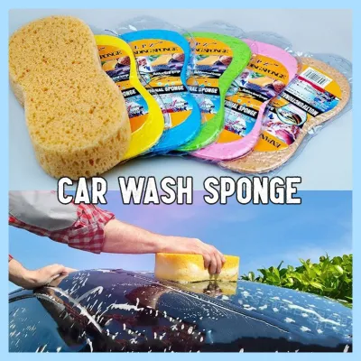 [SG] Car Wash Sponge/ Vacuum Compressed Multipurpose Car Washing Sponge