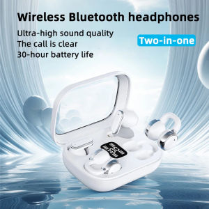 Thời trang Q10 Cặp đôi Bluetooth Tai nghe nhét tai không dây Tai nghe có độ bền cao Tai nghe có viên nang trong suốt cho âm nhạc Thể thao2026