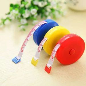 12 pcs Pita Pengukur pita pengukur baju measuring tape for body mini tape measuring Measuring Sewing Tailor
