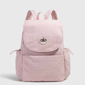 Soft Foldable Daypack Solid Tone Series Full Zip Rear Compartment Padded Shoulder Straps Suitable For Light Training Short Campus Trip ALO