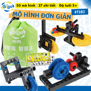 Đồ chơi lắp ráp Mô Hình Đơn Giản Gigo #T182 (30 mô hình)