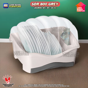 Rak piring Rovega SDR-800 Rak Piring Multifungsi Minimalis Original Rovega