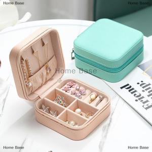[COD] Home Base Portable Travel Display Jewelry Case Boxes Storage Earring Ring Display Organizer Box