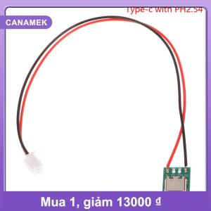【CANAMEK】 Type-C PCB với Cabel chuyển đổi Bộ chuyển đổi Micro USB để nhúng Nữ kết nối Breakout Board sạc cáp hàn Board ổ cắm