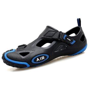 【Local Shipping】Mens Sandals Summer Water Shoes Anti-slip Hiking Sandals Mountain Climbing Quick-Drying Rain Shoes Beach Hollow Sandals