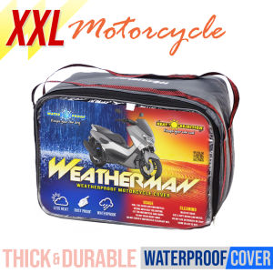 Weatherman Waterproof Thick Motorcycle Cover - XXL