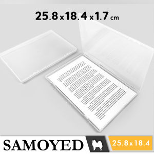 Tempat / Kotak Plastik PP Penyimpanan Serba Guna / Plastic Storage Box 25.8 x 18.4 x 1.7 / 258 x 184 x 17 cm Samoyed BX-SM-25818417 (Kertas / Dokumen B5 / Aksesoris / Pernak-Pernik / Alat Tulis / Perlengkapan / Peralatan Seni / Jahit)