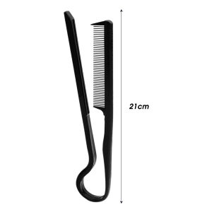 Dorisna Hair Styling V-comb Messy Hair Finishing Comb Straightening Splint Comb Hair Tool Straightening Clip Hairdressing V-seam Comb