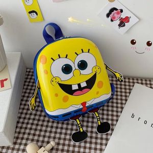 Cartoon Childrens Backpack Trendy Cute Donut Eggshell Bag Childlike Kindergarten Baby School Bag Boys Girls Backpack