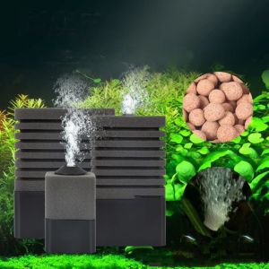 ER52858 Mute Bio Sponge Filter Black 3 in1 Shrimp Pond Air Pump Multifunctional Plastic Bio Filtration Noiseless Foam Aquarium