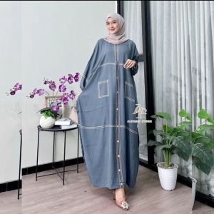 Gamis Kaftan Motif Sofia Rayan Premium JumboLd 180 cm