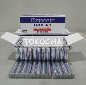Baterai / Batere / Batrai / Battery AAA A3 Hannochs SNI - High Quality