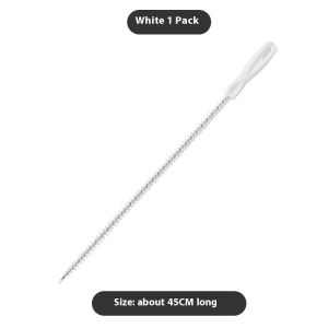 Pipe dredger sink sewer hair cleaner washbasin cleaning brush spiral bristle anti-blocking dredging strip