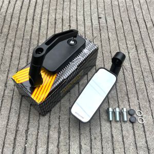 SPION MOTOR FULL CNC MODEL Universal Variasi Motor Nmax Pcx Aerox Beat Vespa Vario Mx King Vixion Yamaha Honda Matic Bebek ORIGINAL MOSCOW H2469C Spion Variasi CNC Model KOTAK SPION BENING FULL BLACK CROME SET KIRI KANAN PNP AKSESORIS MOTOR