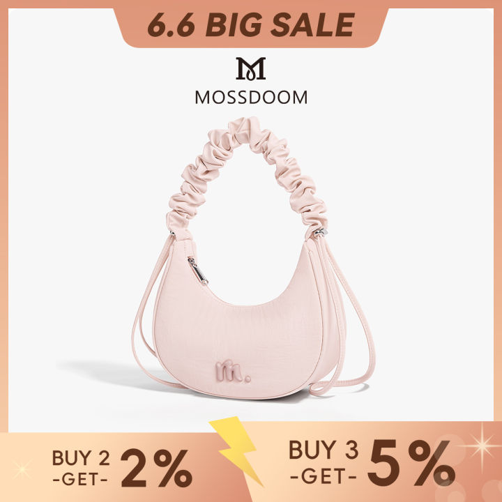 MOSSDOOM Tas Wanita Sylvie Bag Tas Selempang Anggun Elegan Dan Praktis