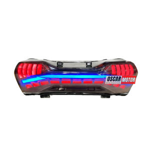 Lampu Stop Adv 150 New Running Senja Piano Red Blue