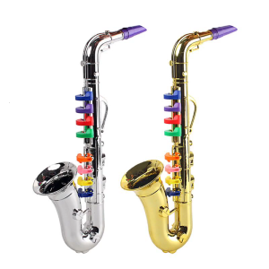 Educational Saxophone Music Practice Interactive Musical Instruments Kids Music Simulation Mini Saxophone Trumpet Toy