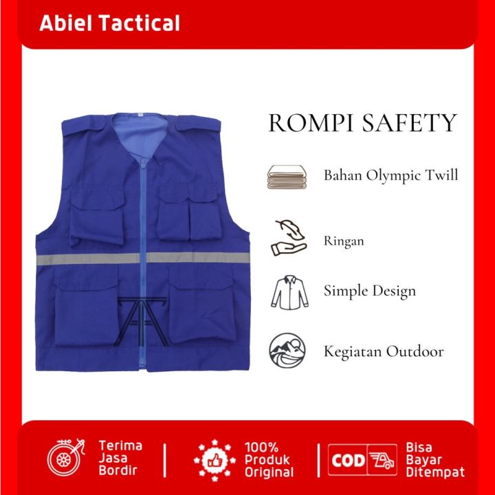 DNVLS - Rompi Proyek - Rompi Safety - Rompi Tambang - Rompi vest ...