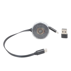 สายยืดได้ Type C ถึง Type C ยาว480Mbps การถ่ายโอนข้อมูลสายชาร์จเร็วพร้อมตัวรับสัญญาณแบบ USB 1เมตรสำหรับอุปกรณ์หลายชิ้น