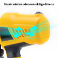 REAIM Electric Spray Gun 450Watt Paint Mesin Cat Semprot Elektrik Semprot Cat Minyak Alat Semprotan. 