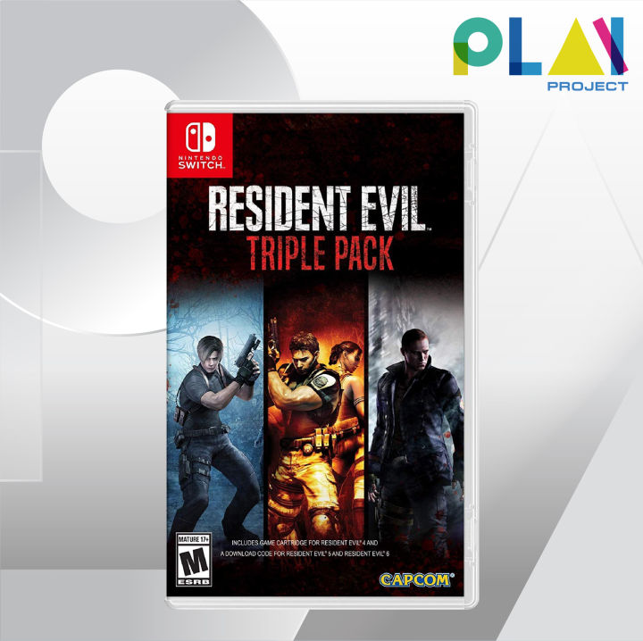 Nintendo Switch : Resident Evil : Triple Pack [มือ1] [แผ่นเกมนินเทนโด้ ...