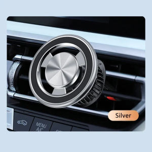 Universal Car Air Vent Cell Phone Holder New 360 Degree Rotation Magnetic Suction Stable Adjustable Bracket for 4.7-6.7 in Phone