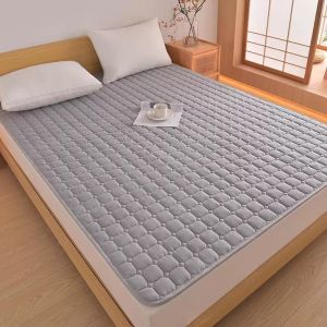 แผ่นรองนอน 3/4/5/6ฟุต ที่นอนผ้าฝ้า ผ้ารองเตียงนอน กันลื่น ซักด้วยเครื่องได้ ระบายอากาศได้ดี ผ้ารองนอน เบาะ นอน ผู้ใหญ่ bed mattress tatami