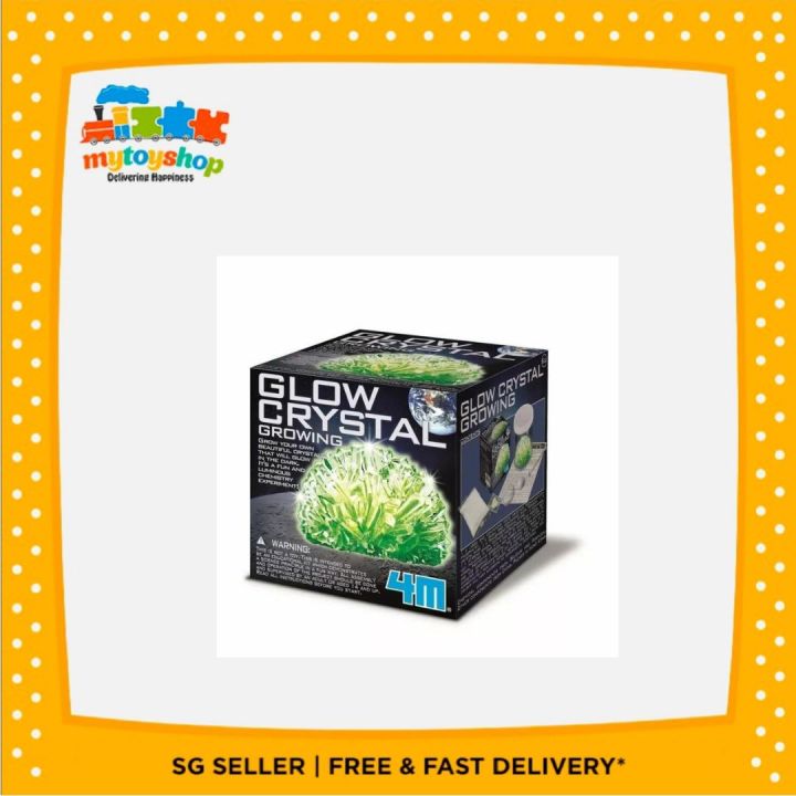 4M Crystal Imaginations Crystal Growing Kit Blue, für Kinder ab 10 Jahren