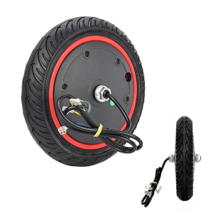 36V 350W Motor Wheel 8.5 Inch Air Filled Tire Replacement Part Fit for M365 Commuting and Urban Travel