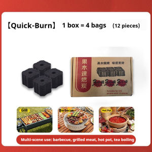 Coconut Briquettes Charcoal Smokeless Uling Coco Shell Premium BBQ Samgyupsal Grill Quick Ignite High Heat Low Ash 1KG 2KG