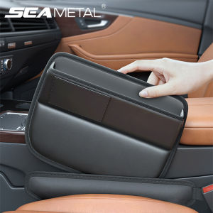 SEAMETAL Hộp Đựng Khe Hở Ghế Xe Hơi Túi Đựng Đồ Bằng Da PU Túi Bên Hông Hộp Sắp Xếp Ô TÔ Thông Dụng