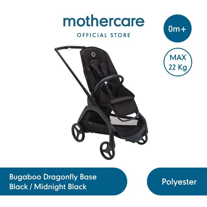 Bugaboo Dragonfly Base Asia Black/Midnight Black Kereta Dorong