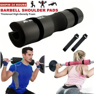 Foam Padded Barbell Bar Pad Cover For Squat Weight Lifting Shoulder Back Support