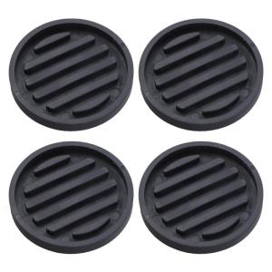 4pcs Sturdy Rubber Feet Pad Without Slip Furniture Pad Sofa Stoppers Anti Skids Grippers for Bed Couch Table Chair